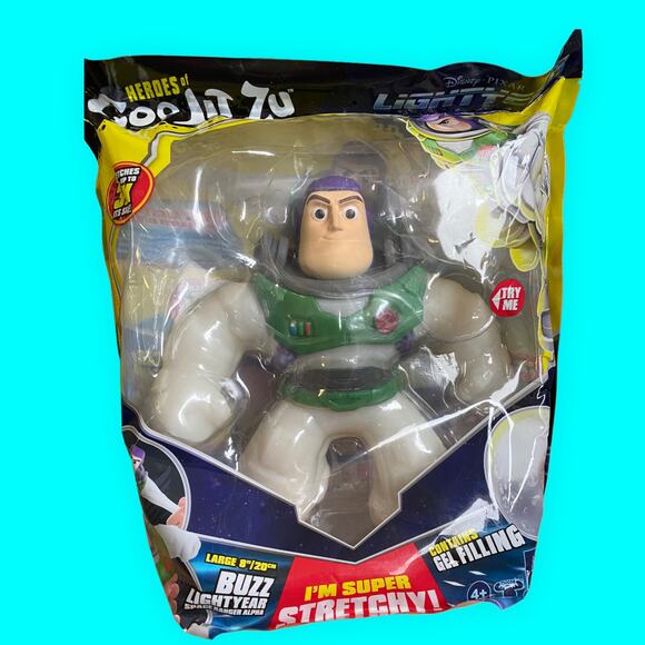 Heroes of Goo Jit Zu Disney Pixar Buzz Lightyear Stretches up to 3x His Size - Picture 10 of 12